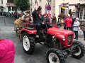 10 Ab 13,00 Uhr erfolgt dann der Almabrtieb. Hier mal ein alter Traktor mit den Almsenn hinter darauf